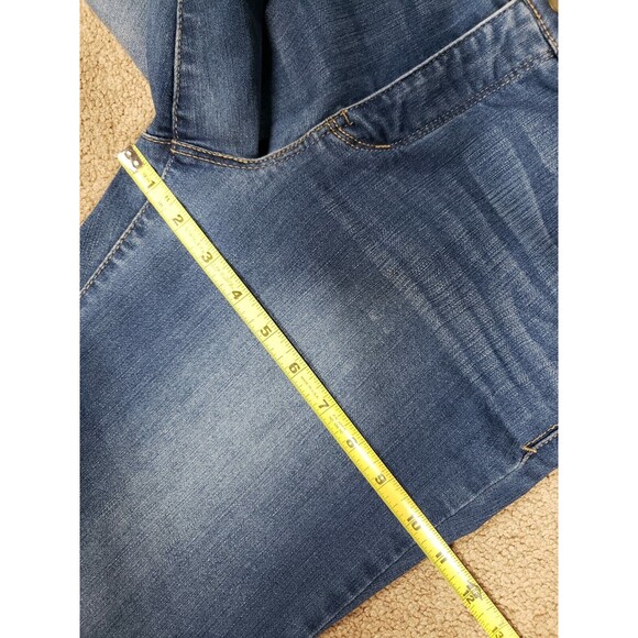 Democracy Ab Solution Women's Jeans Stretch Ankle Elastic Waist Blue Size 8 - Picture 9 of 11